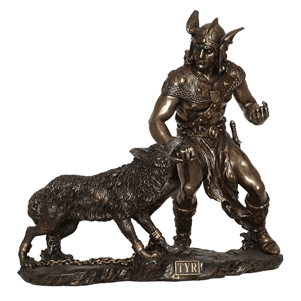 Tyr Norse Veronese Bronze Statue - Pagan Altar Gifts