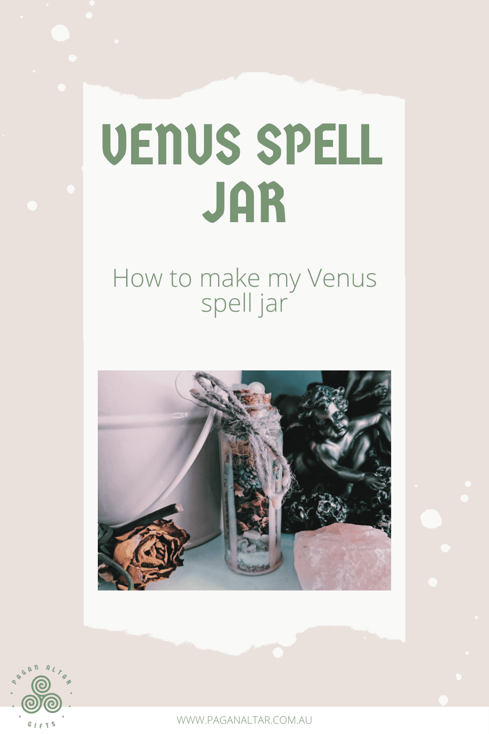 Venus Spell Jar Pinterest