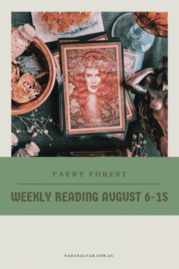 August Faery Forest Card Reading